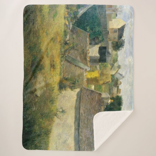 Paul Gauguin Huizen op Vaugirard Sherpa Deken (Voorkant)