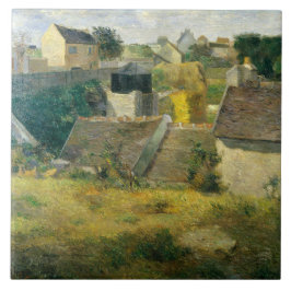 Paul Gauguin Huizen op Vaugirard Tegeltje