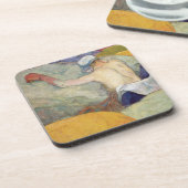 Paul Gauguin | In de hitte of de varkens 1888 Bier Onderzetter (Linkerzijde)