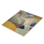 Paul Gauguin | In de hitte of de varkens 1888 Tegeltje (Zijkant)