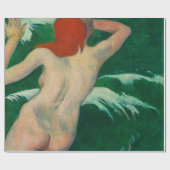 Paul Gauguin in the Waves Cadeaupapier (Vlak)