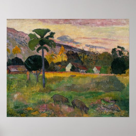 Paul Gauguin - kom hier Poster (Voorkant)