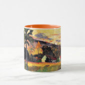 Paul Gauguin kunst: Kom hier, de weg op Tahiti, Mok (Midden)