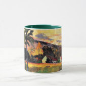 Paul Gauguin kunst: Kom hier, de weg op Tahiti, Mok (Midden)