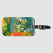 Paul Gauguin "La Orana Maria (Hail Mary)" Bagagelabel (Voorkant (horizontaal))