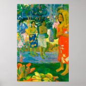 Paul Gauguin "La Orana Maria (Hail Mary)" Poster (Voorkant)