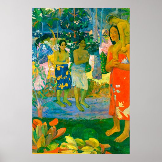 Paul Gauguin "La Orana Maria (Hail Mary)" Poster (Voorkant)