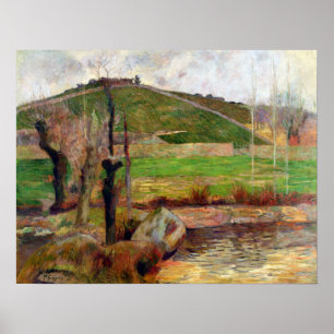 Paul Gauguin Landscape bij Pont-Aven Poster