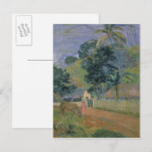 Paul Gauguin | Landschap, 1899 Briefkaart (Voorkant / Achterkant)