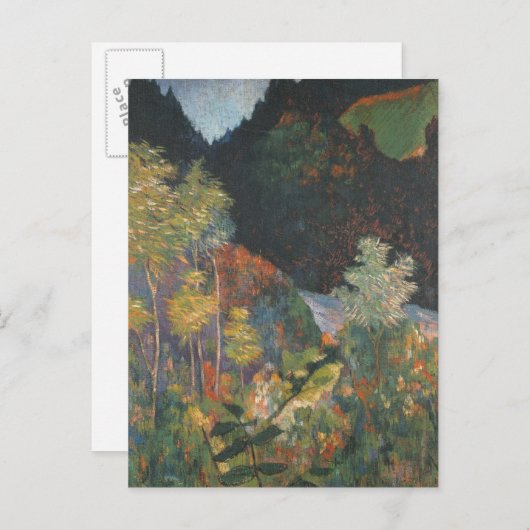 Paul Gauguin | Landschap Briefkaart (Voorkant / Achterkant)