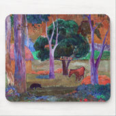 Paul Gauguin - Landschap met een Pig en een Paard Muismat (Voorkant)
