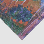 Paul Gauguin - Landschap met een Pig en een Paard Tissuepapier (Detail)