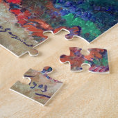 Paul Gauguin - Landschap met een varken en een paa Legpuzzel (Zijkant)