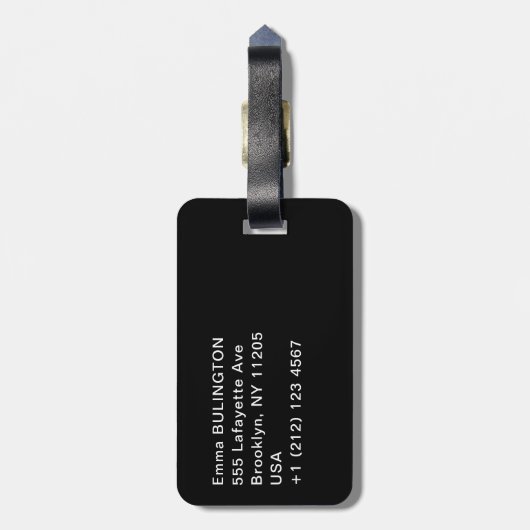 Paul Gauguin - Landschap met pauwen / Matamoe Bagagelabel (Achterkant verticaal)