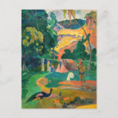 Paul Gauguin - Landschap met pauwen / Matamoe Briefkaart (Voorkant)