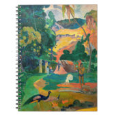 Paul Gauguin - Landschap met pauwen / Matamoe Notitieboek (Voorkant)