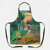 Paul Gauguin - Landschap met pauwen / Matamoe Schort (Voorkant)