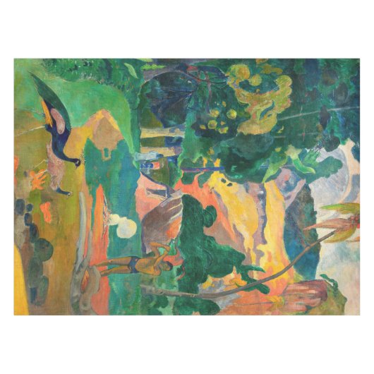 Paul Gauguin - Landschap met pauwen / Matamoe Tafelkleed (Voorkant (Horizontaal))