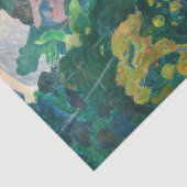 Paul Gauguin - Landschap met pauwen / Matamoe Tissuepapier (Detail)