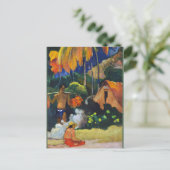 Paul Gauguin, Landschap Tahiti Briefkaart (Staand voorkant)