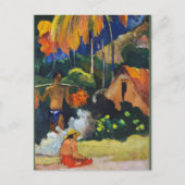 Paul Gauguin, Landschap Tahiti Briefkaart (Voorkant)