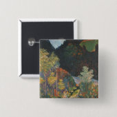 Paul Gauguin | Landschap Vierkante Button 5,1 Cm (Voorkant /achterkant)