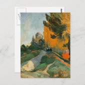 Paul Gauguin-Les Alyscamps Briefkaart (Voorkant / Achterkant)