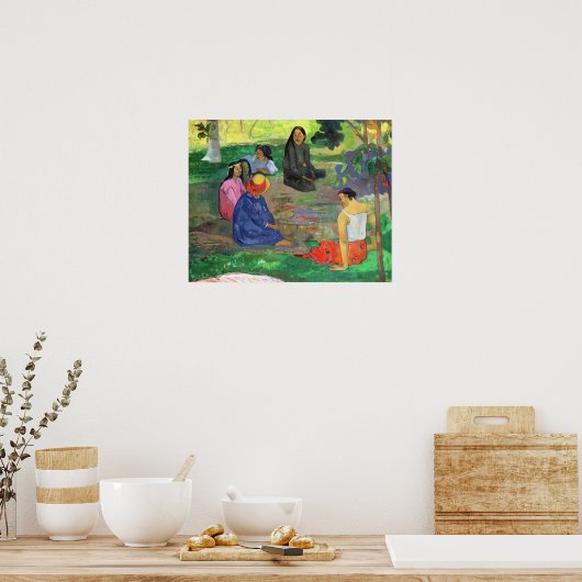 Paul Gauguin | Les Parau Parau (Gossipers) Poster (Keuken)