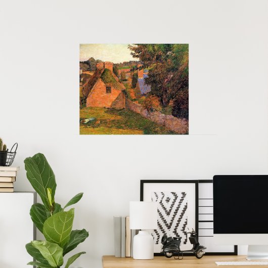 Paul Gauguin - Lollichon Field, Poster (Thuiskantoor)