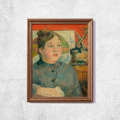 Paul Gauguin Madame Art Wall Poster