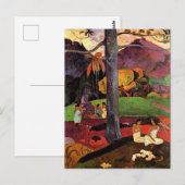 Paul Gauguin, Mata Mua Briefkaart (Voorkant / Achterkant)