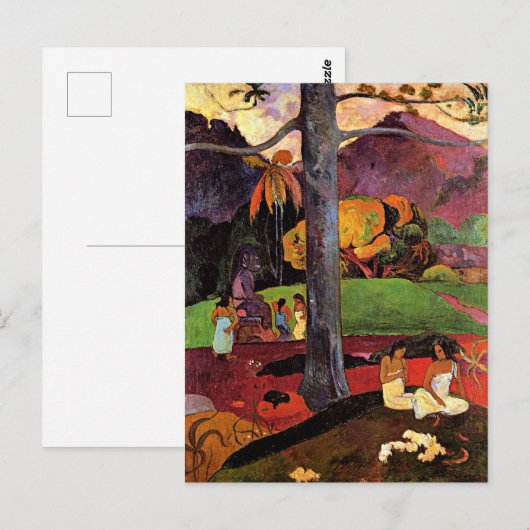 Paul Gauguin, Mata Mua, Briefkaart (Voorkant / Achterkant)