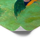 Paul Gauguin Matamoe, Landschap met pacocks Poster (Hoek)
