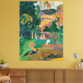 Paul Gauguin Matamoe Landschap met Peacocks Canvas Afdruk (Insitu (Woonkamer))
