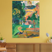 Paul Gauguin Matamoe Landschap met Peacocks Canvas Afdruk (Insitu (Woonkamer))