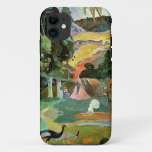 Paul Gauguin Matamoe of landschap met voetganger iPhone 11 Hoesje