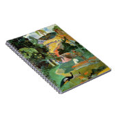 Paul Gauguin | Matamoe of landschap met voetganger Notitieboek (Rechterzijde)
