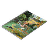 Paul Gauguin | Matamoe of landschap met voetganger Notitieboek (Linkerzijde)