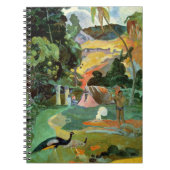 Paul Gauguin | Matamoe of landschap met voetganger Notitieboek (Voorkant)