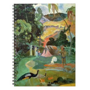 Paul Gauguin   Matamoe of landschap met voetganger Notitieboek