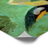 Paul Gauguin | Matamoe of landschap met voetganger Poster (Hoek)