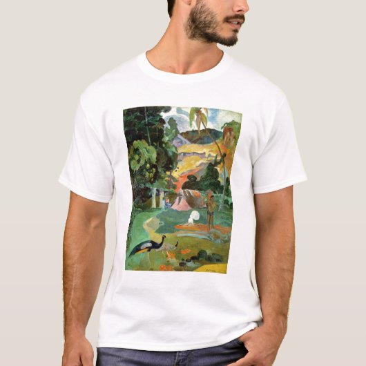 Paul Gauguin | Matamoe of landschap met voetganger T-shirt (Voorkant)