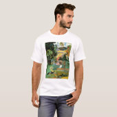 Paul Gauguin | Matamoe of landschap met voetganger T-shirt (Voorkant volledig)