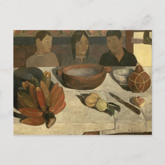 Paul Gauguin | Meal, 1891 Briefkaart (Voorkant)