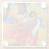 Paul Gauguin | Nafea F, 1892 Glazen Onderzetter (Achterkant)