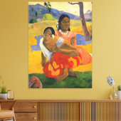 PAUL GAUGUIN - Nafea faa ipoipo 1892 Canvas Afdruk (Insitu (Woonkamer))
