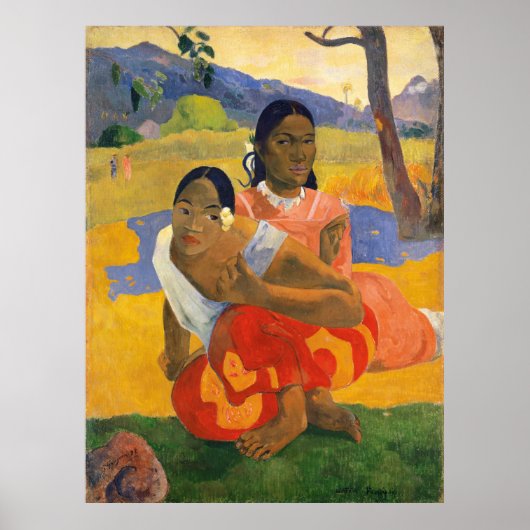 PAUL GAUGUIN - Nafea faa ipoipo 1892 Poster (Voorkant)