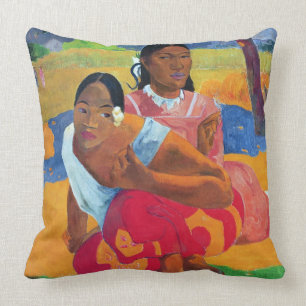 Paul Gauguin   Nafea Fpoipo (Wanneer bent u Getti) Kussen
