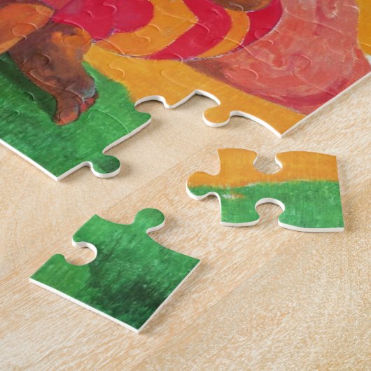 Paul Gauguin | Nafea Fpoipo (Wanneer bent u Getti) Legpuzzel (Zijkant)