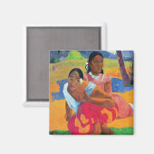 Paul Gauguin | Nafea Fpoipo (Wanneer bent u Getti) Magneet (Voorkant / Achterkant)